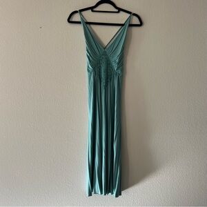 Teal Michelle Jonas Dress, Size Medium